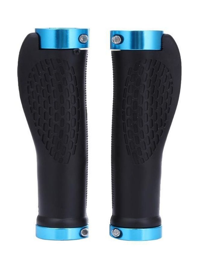 NIBEMINENT 1 Pair Cycling Anti-Skid Locking Handlebar Grips Cover 5.3x13.3x3.5cm - Image 1