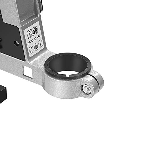 MLD MLD Press Jig for electric Hand drill Machine Stand Height 400mm - Heavy Weighted Cast Iron Base - Bench- Adjustable Collet upto 43mm - Drilling Depth upto 60mm.  - Image 2