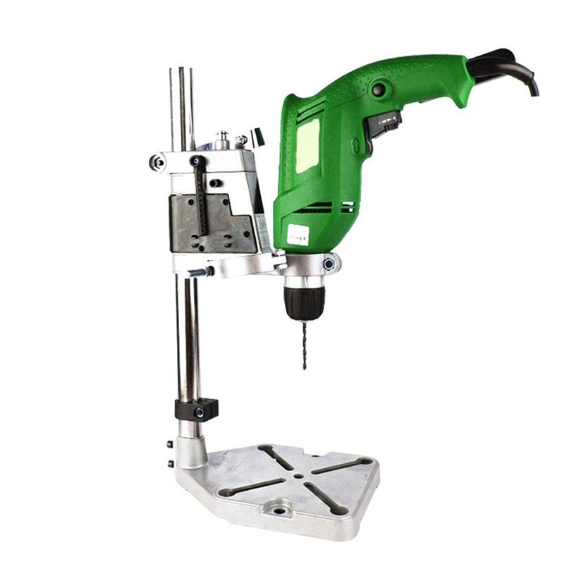 MLD MLD Press Jig for electric Hand drill Machine Stand Height 400mm - Heavy Weighted Cast Iron Base - Bench- Adjustable Collet upto 43mm - Drilling Depth upto 60mm.  - Image 3