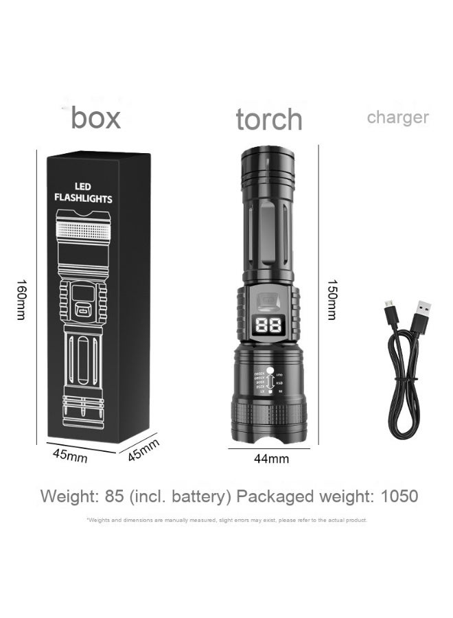 NIBEMINENT Ultra-Bright Portable Rechargeable Flashlight - Essential for Outdoor Adventures