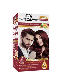 Swift Permanent Ammonia free Hair Color Mix Fruit Light Red 100mlx2  - Image 1