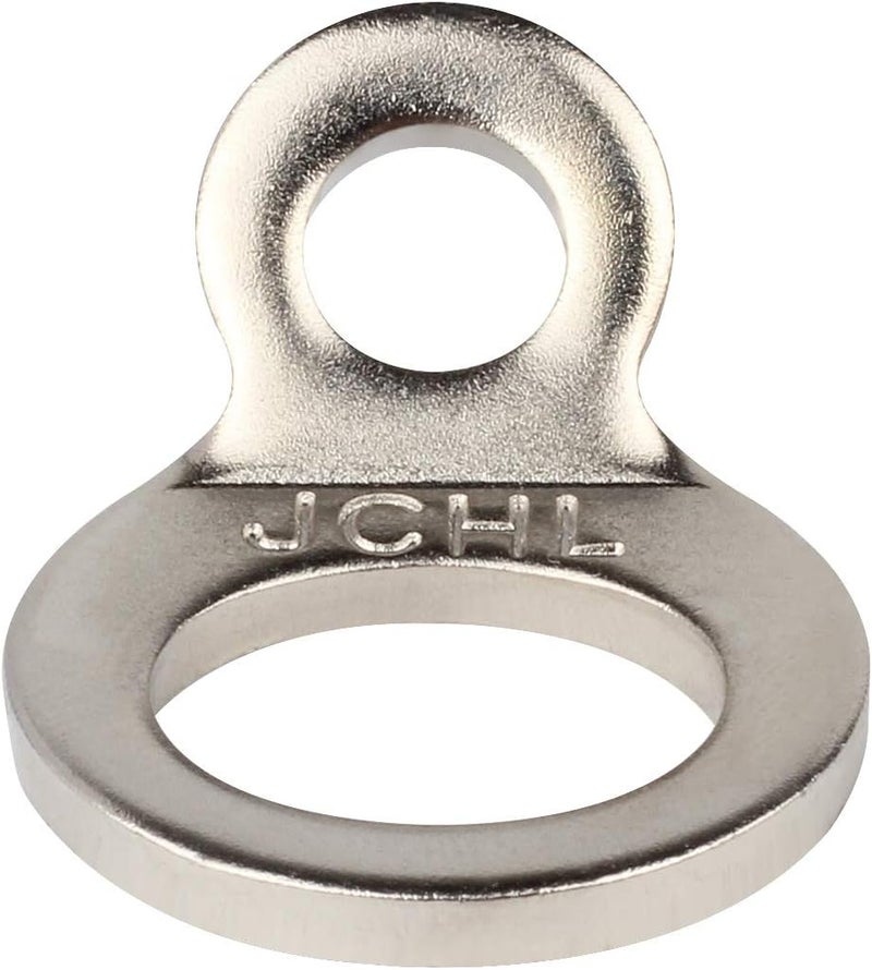 JCHL Stainless Steel Multi-Purpose Tie-Down Anchors Hooks Dirt Bike Tie Down Strap Rings for Motorcycle Dirtbike ATV Trailer Truck Rosa-Gold (4-Pack) - Image 3