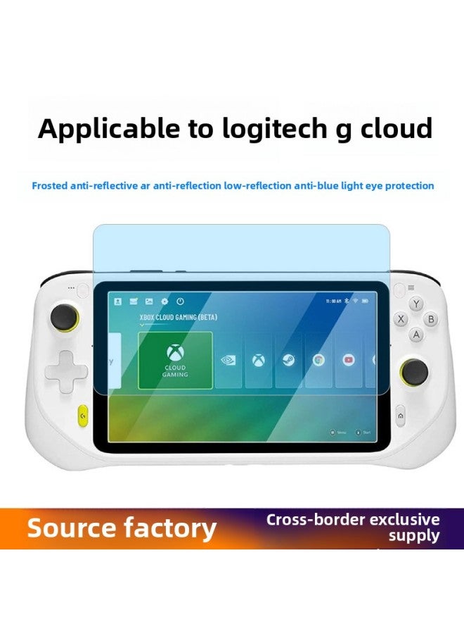 Anti-Reflective Logitech G Cloud Screen Film 3A High-Definition Anti-Reflective Anti-Fingerprint Film Game Console Blue Light Film-Color:Anti-blue Light Explosion-proof Film (film Application Tool) - Image 1