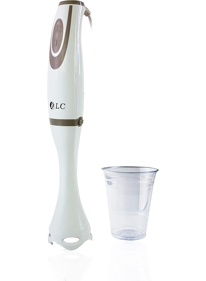 دي إل سي  خلاط يدوي مع كوب وشفرات من الفولاذ المقاوم للصدأ - Image 1