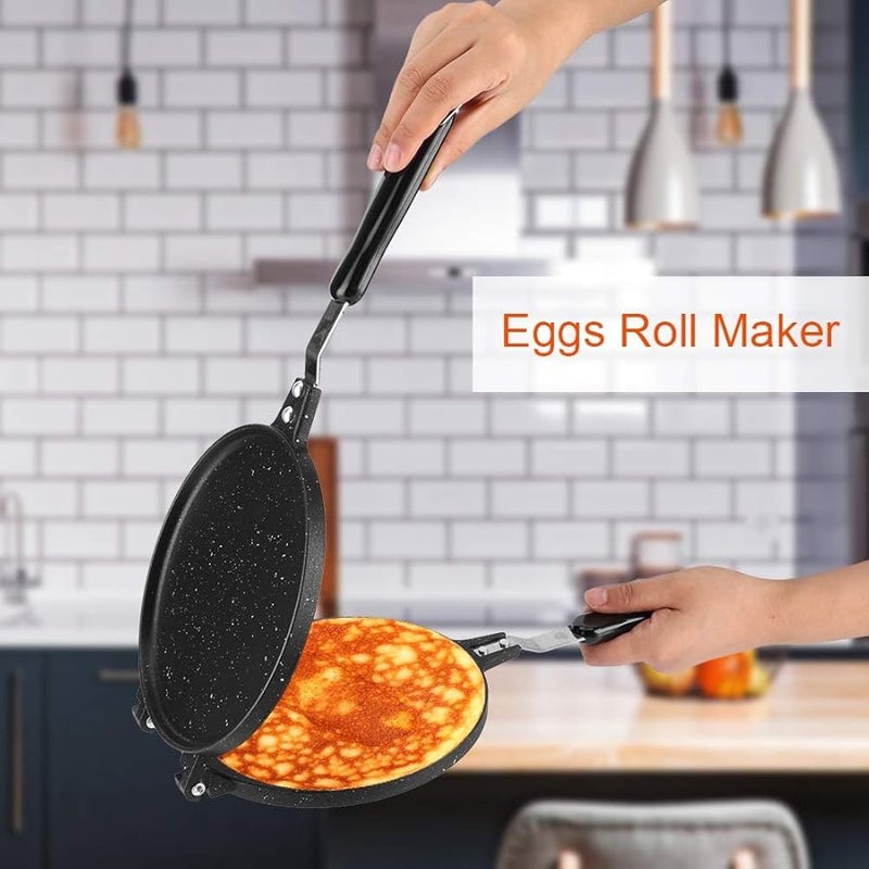 Aluminum Egg Roll Waffle Cone Maker DIY Pancake Ice Cream Baking Tool 15 7x7 3x1 Inch - Image 4