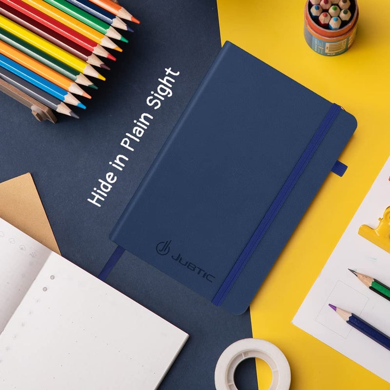 JUBTIC Password Keeper Book with Alphabetical Tabs. Medium Size Password Book for Seniors, Internet Website Address Log in Detail. Hardcover Password Notebook for Home Office, Navy Blue - Image 5