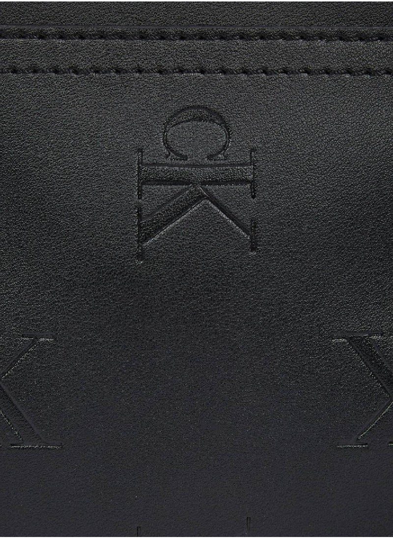 Calvin Klein Jeans Men's Logo Reporter Bag, Black - faux leather  - Image 5