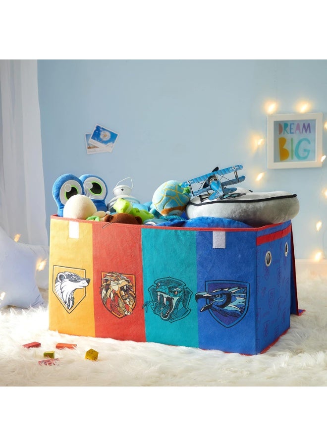 Idea Nuova Harry Potter Collapsible Storage Trunk with Lid, 28" W x 16" D x 14.5" H - Image 4