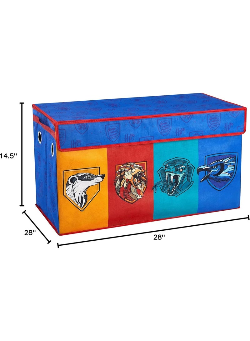 Idea Nuova Harry Potter Collapsible Storage Trunk with Lid, 28" W x 16" D x 14.5" H - Image 2