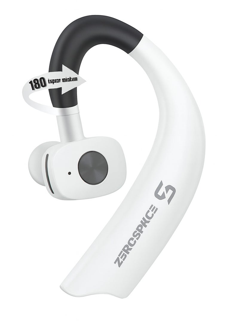 زيروسبيس سماعة رأس ستيريو لاسلكية بتقنية بلوتوث 5.3 من زيروسبيس ZY04، صوت عالي الدقة، اقتران ذكي مزدوج، تصميم مريح، متوافقة مع جميع الهواتف المحمولة، جودة أصلية ممتازة - Image 2