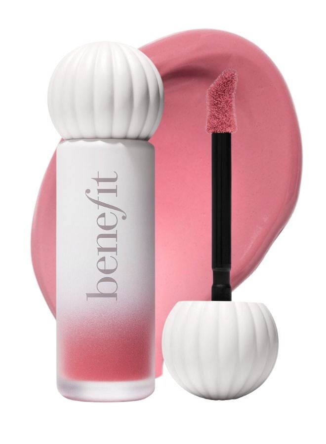 بينيفت كوزماتكس بلوش تينت مرطب شفاه مطفي 6 مل - لون 06 بيلو بلاي (زهر وردي) - مرطب شفاه مطفي ناعم يدوم طويلاً - Image 1