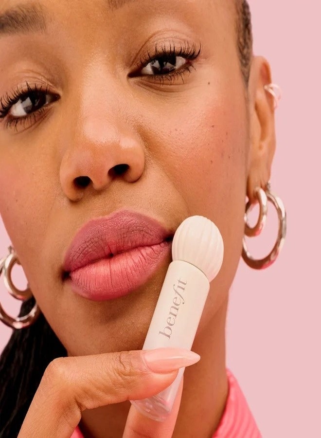 بينيفت كوزماتكس بلوش تينت مرطب شفاه مطفي 6 مل - لون 06 بيلو بلاي (زهر وردي) - مرطب شفاه مطفي ناعم يدوم طويلاً - Image 4