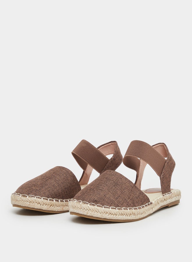 Styli Elasticated Ankle Strap Espadrille Shoes - Image 2
