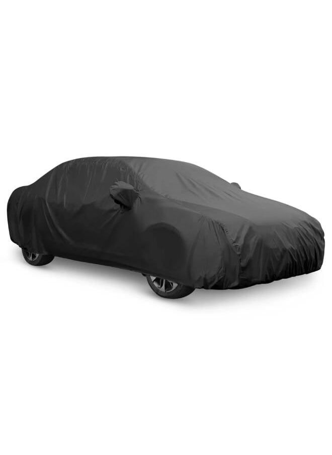 Generic Car Cover Double Layer Padded Cotton Full Protection Waterproof Sun Dust Proof (XL)  - Image 2