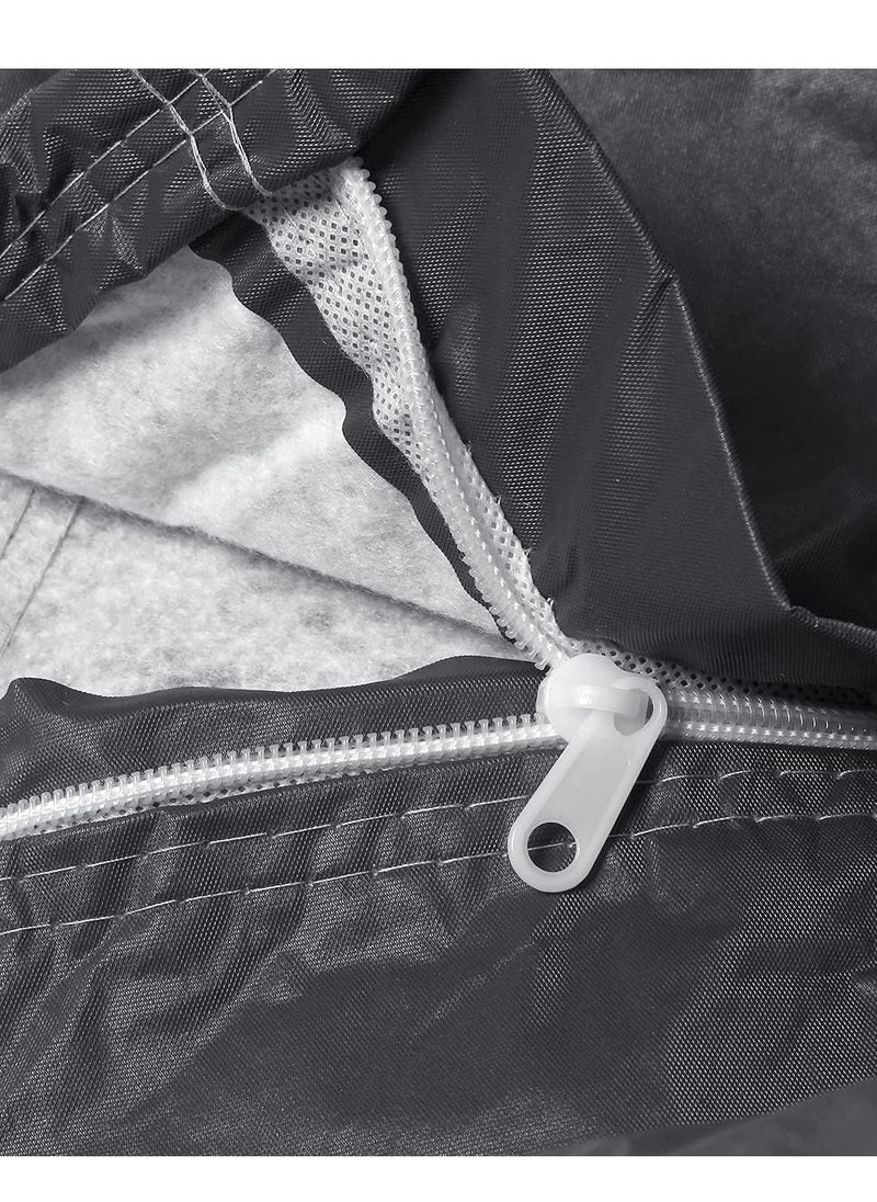 Generic Car Cover Double Layer Padded Cotton Full Protection Waterproof Sun Dust Proof (XL)  - Image 5