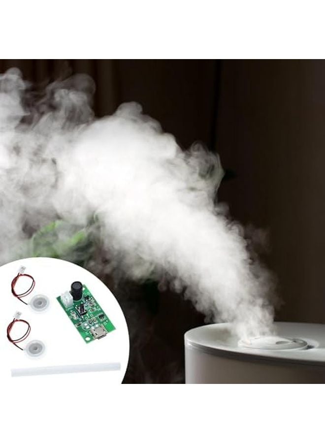 مرطب ضباب بالموجات فوق الصوتية مع مروحة متذبذبة ولوحة دائرة القيادة - Image 5