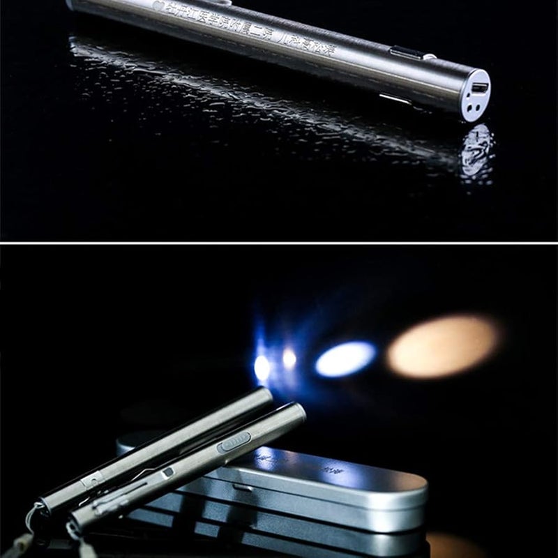 Waterproof Penlight Flashlight for Nurses Hiking Biking Pocket Handheld Light - Image 4
