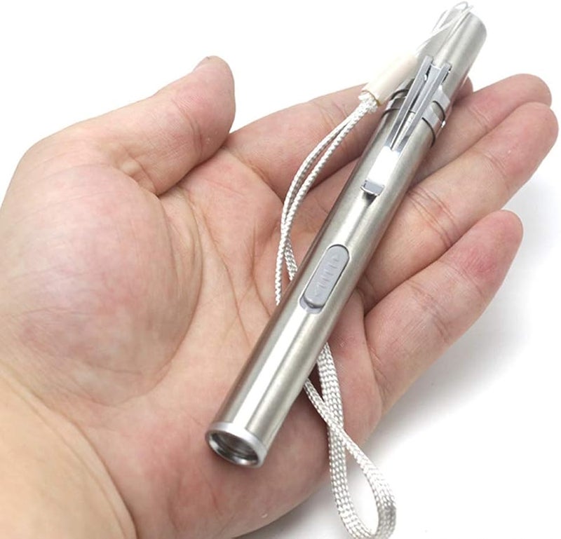 Waterproof Penlight Flashlight for Nurses Hiking Biking Pocket Handheld Light - Image 3