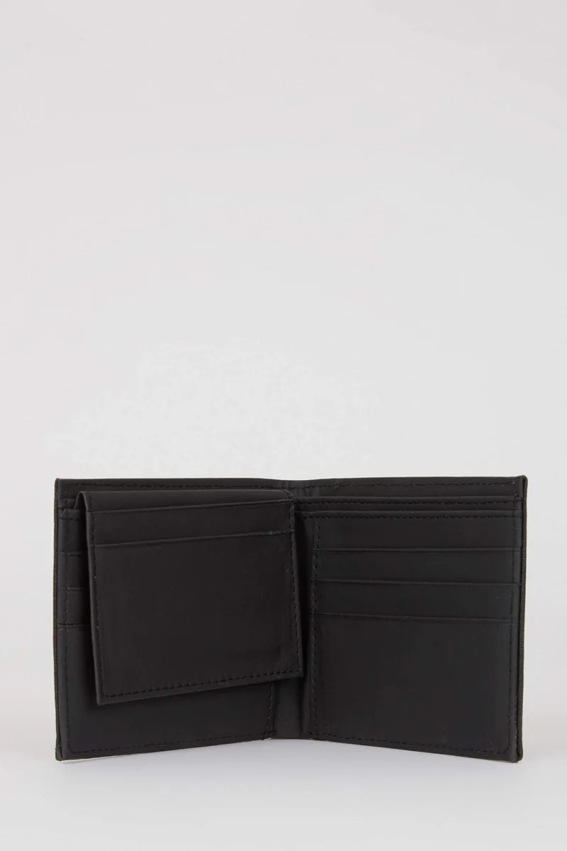 Defacto  Men's Faux Leather Wallet for Men | Best Price UAE