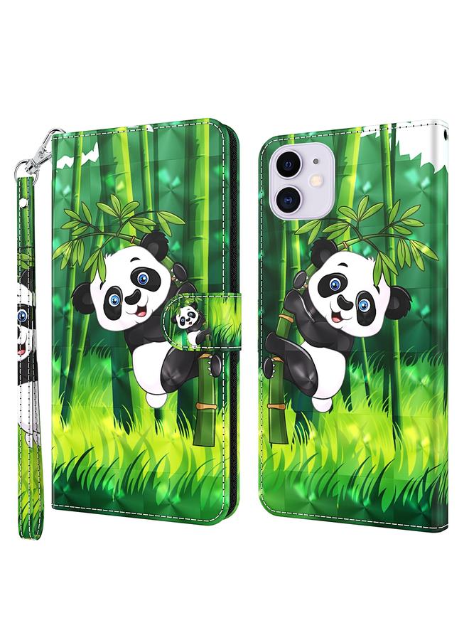 S-TOP Case For iPhone 13 Pro Max 3D Painting Pattern Horizontal Flip TPU + PU Leather Case with Holder & Card Slots & Wallet - Image 1