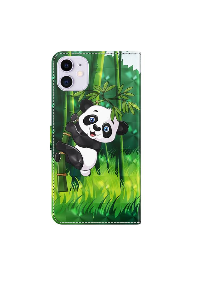 S-TOP Case For iPhone 13 Pro Max 3D Painting Pattern Horizontal Flip TPU + PU Leather Case with Holder & Card Slots & Wallet - Image 3