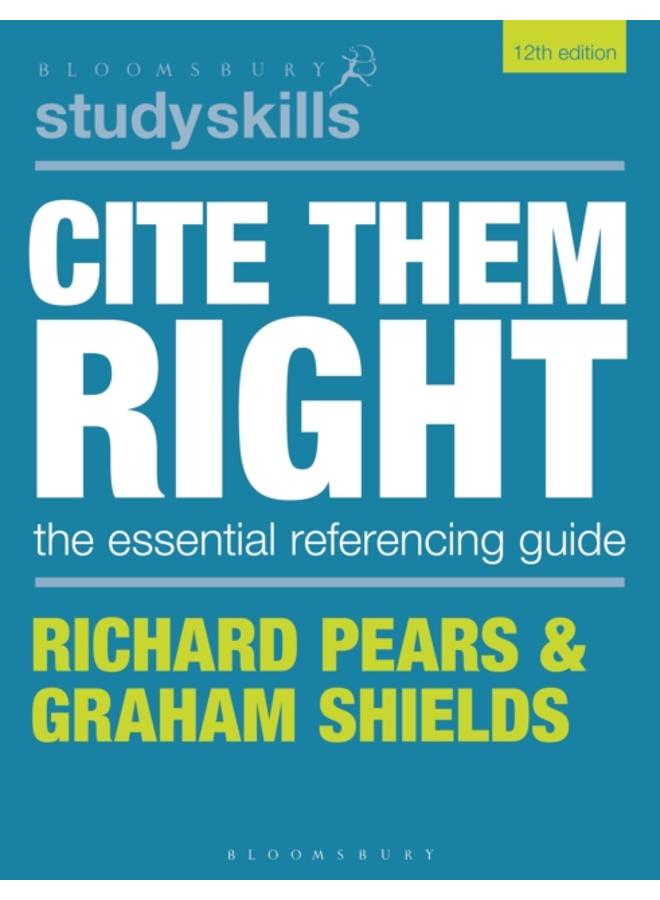 Cite Them Right 