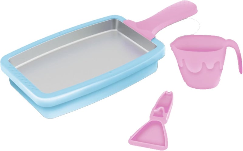 Zap Chef Instant Ice Cream Maker, Mini Rolled Lab for Kids, Quick Frozen Ice Cream Rolls, Fun Dessert Maker Set, Food-Grade Safe, Perfect for Home Treat, Ages-3+ - Image 1