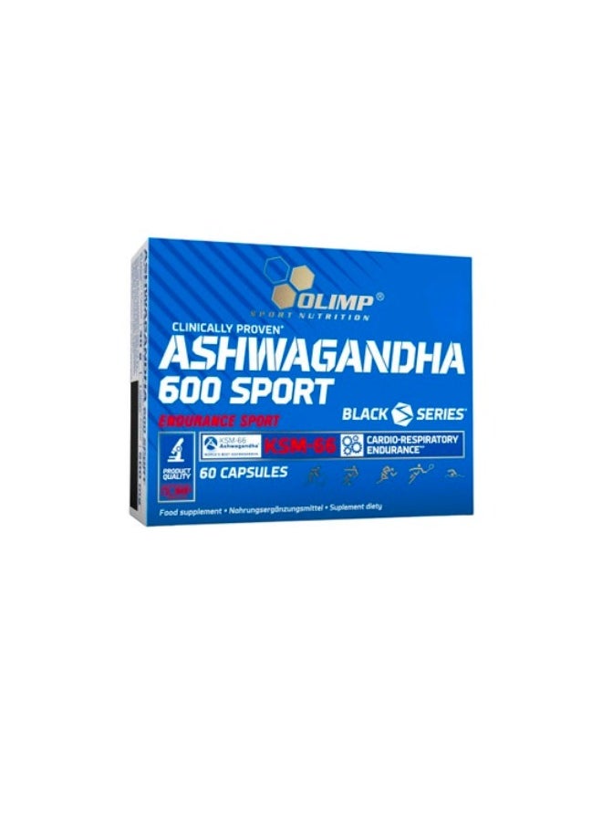 Olimp Ashwagandha 600 Sport, 60 Capsules  - Image 1