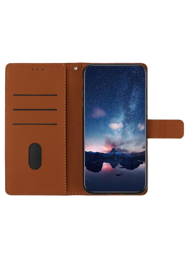 اس-توب جراب لهاتف Google Pixel 6 Pro مصنوع من الجلد المنقوش بالألماس مع حبل تعليق - Image 4