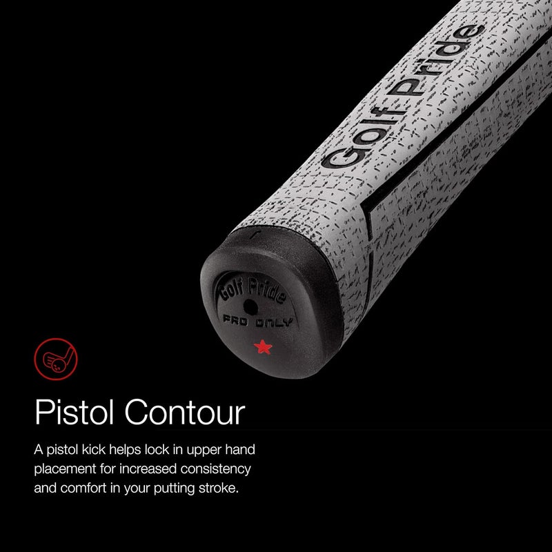 Golf Pride Pro Only Cord Golf Grip - Putter Grip with Rubber & Brushed Cotton Cord - Firm Feel for Maximum Feedback - Image 3