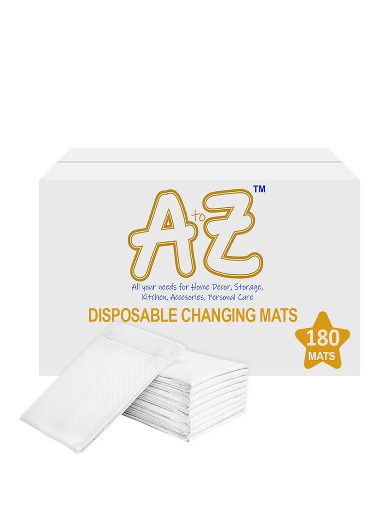 A TO Z A To Z - Disposable Changing mats (45x60cm) Large, Pack Of 180 - White  - Image 1