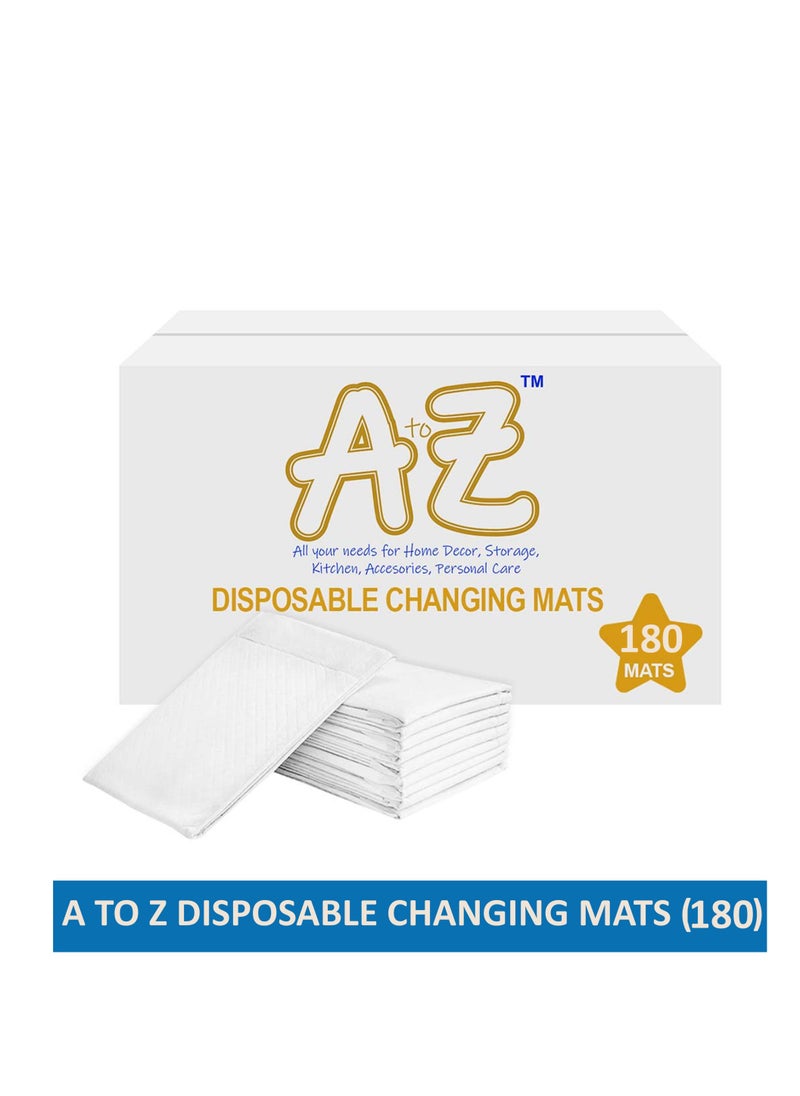 A TO Z A To Z - Disposable Changing mats (45x60cm) Large, Pack Of 180 - White  - Image 2