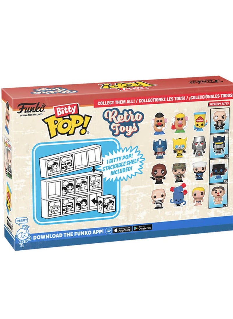 Funko Bitty Pop! Retro Toys: Retro Toys - GI Joe 4-Pack - Image 2
