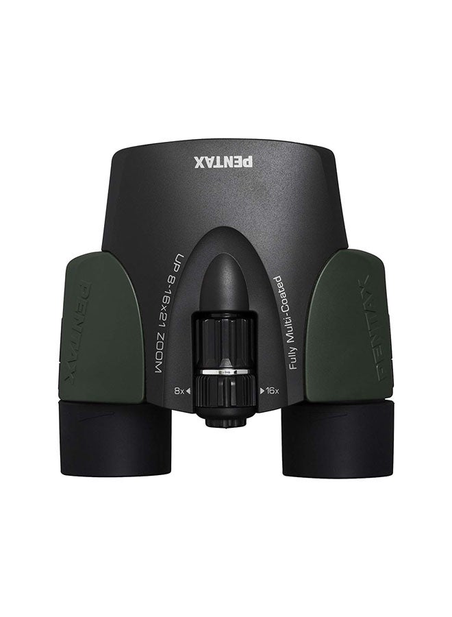 Pentax UP 8-16x21 Green Binoculars (Green) Fully-multi coating Zoom Tripod socket provide - Image 3