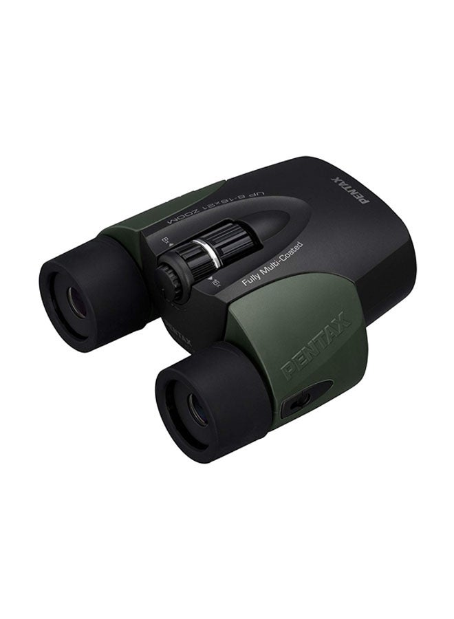 Pentax UP 8-16x21 Green Binoculars (Green) Fully-multi coating Zoom Tripod socket provide - Image 2