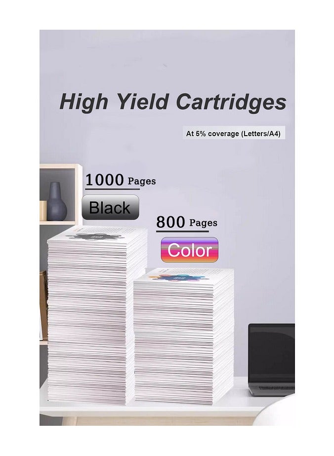 4 Pack 1400XL Ink Cartridges Replacement for Canon PGI-1400XL PGI-1400 Ink Cartridges Compatible with Canon Maxify MB2040 MB2340 MB2140 MB2740 Printer  - Image 3