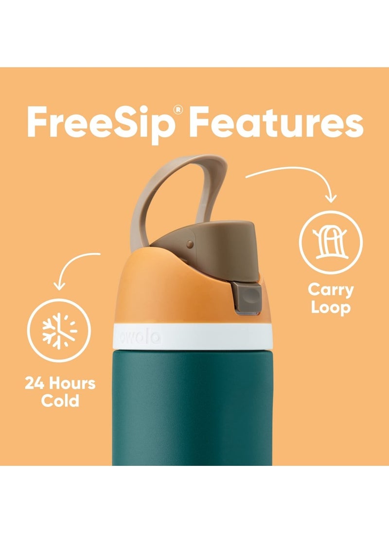 Owala - Owala Cup FreeSip Insulated Stainless Steel Water Bottle with Straw for Sports and Travel, BPA-Free - Image 1
