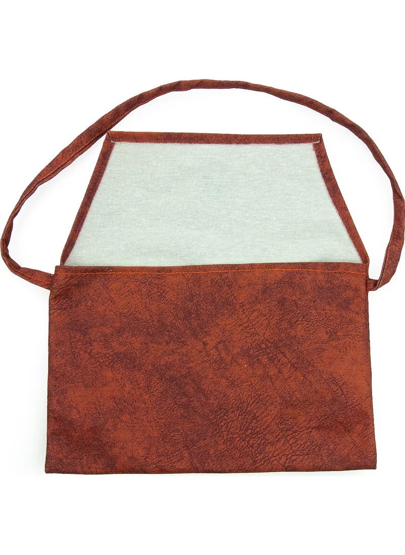 İhvan Nubuck Medium Size Quran Carrying Bag Claret Red