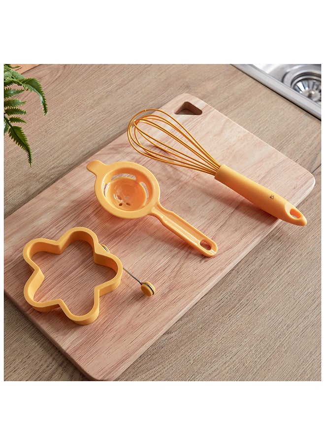 Home Box - Easy Chef Egg Mix 3 in 1 Gadget Egg Separator with Whisk and Ring Mould 19 x 3 x 8 cm - Image 1