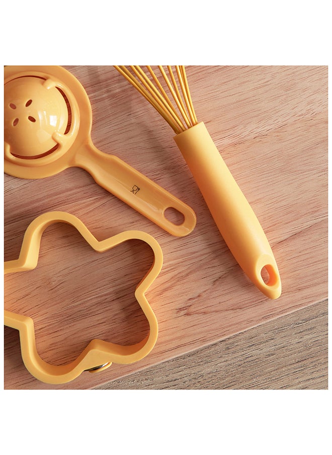 Home Box - Easy Chef Egg Mix 3 in 1 Gadget Egg Separator with Whisk and Ring Mould 19 x 3 x 8 cm - Image 1