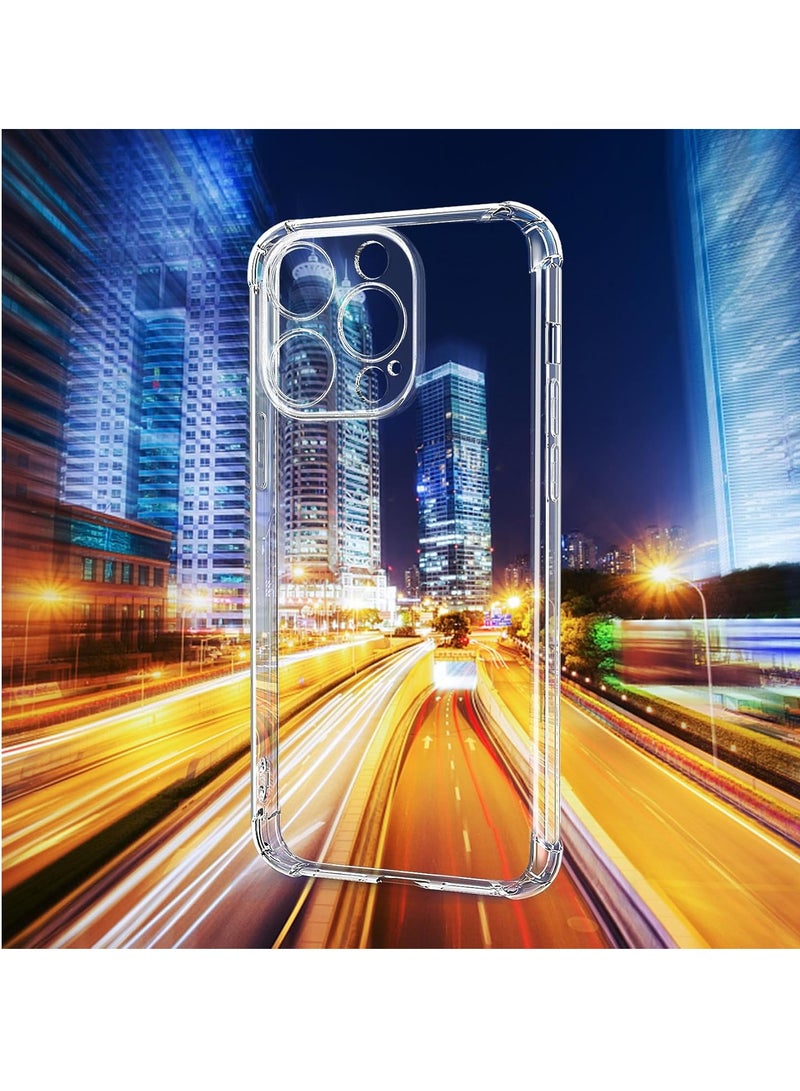 ELTRAZONE iPhone 15 Pro Max 3-in-1 Camera Cover – Clear Slim TPU Case, Includes 2 Tempered Glass Screen Protectors, Shockproof, Anti-Scratch Silicone - Image 5