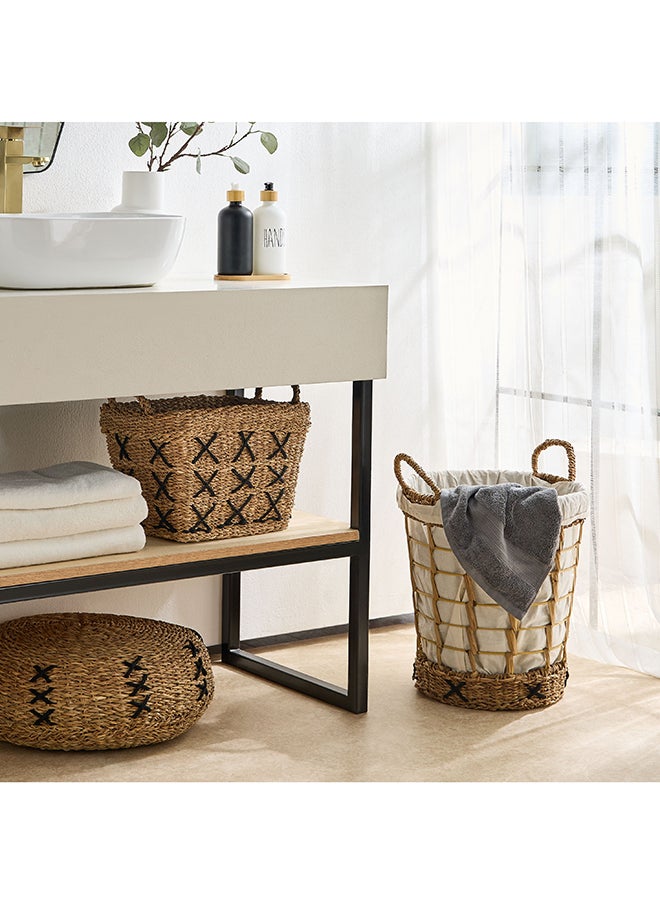 Home Box Naturaloom Stitch Laundry Hamper - 40x43 cm  - Image 5