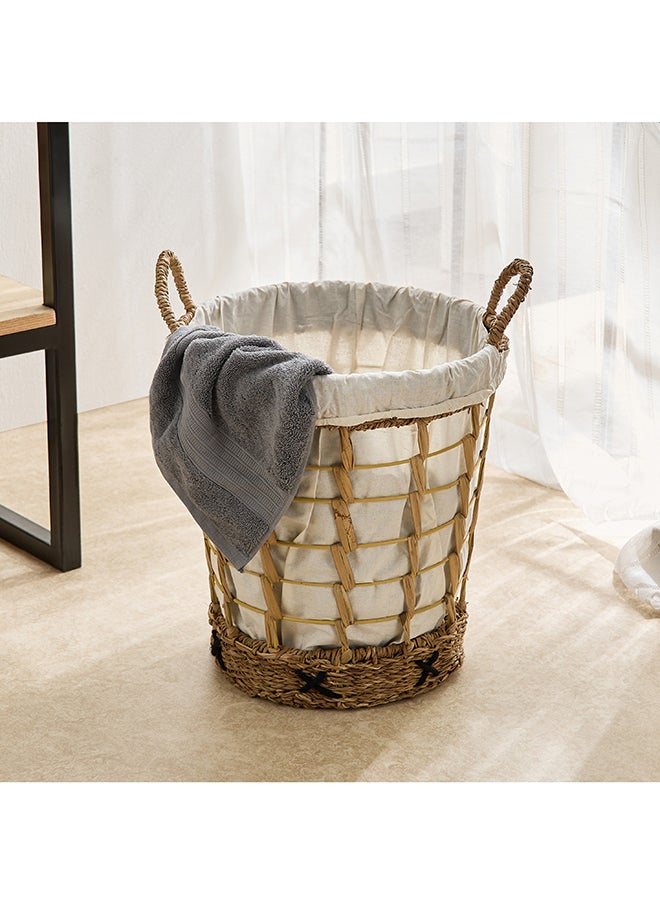 Home Box Naturaloom Stitch Laundry Hamper - 40x43 cm  - Image 1