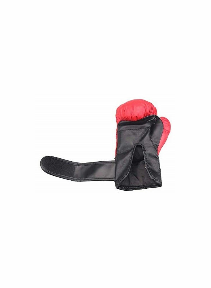 KASTWAVE Children Training Boxing Gloves for 3 to 9 years old, Red, Black - Image 3