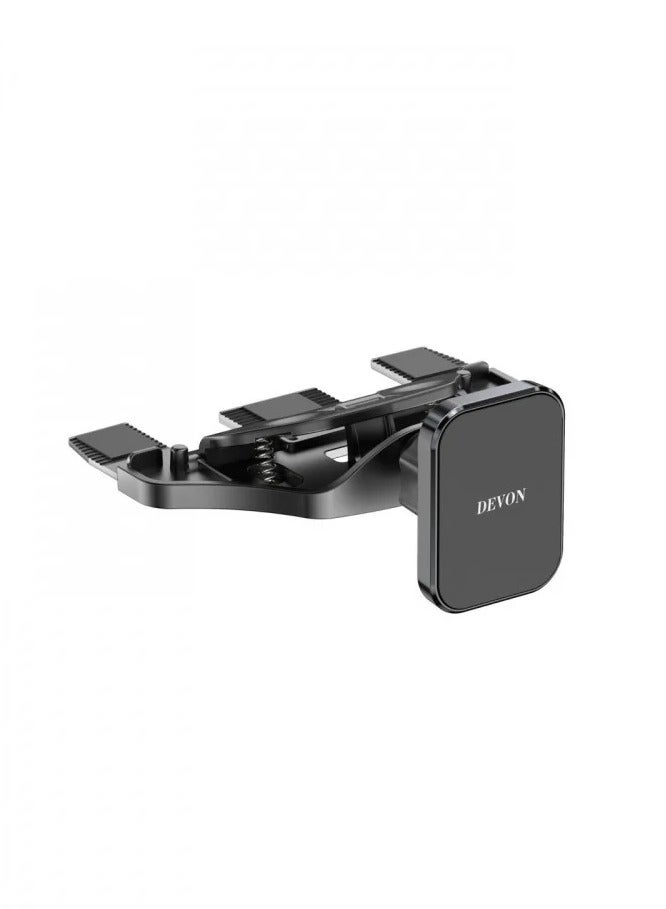 Devon 2 in 1 Magnetic Phone Holder for Car, Self Adhesive Magnetic Phone Holder 360 Degree Adjustable Fiber Pattern Air Vent Dashboard Phone Holder Magnetic Suction Bracket - Image 1