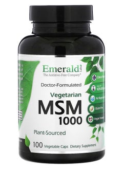 Emerald Laboratories MSM 1000 100 Vegetable Caps 