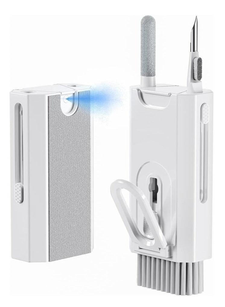 Keyboard Cleaner, 8 in 1 Multi-functional, Keyboard Cleaning Brush, Earphone Cleaner, Cleaning Kit, Key Cap Pull, Airpods Cleaning, Dust Fingerprint Removal, Dirt Remover, Cleaning Tools,
