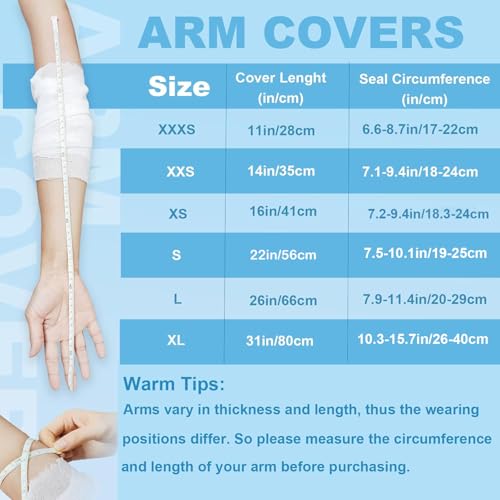 VALLEYWIND Kids Arm Cast Cover for Shower Bath Teens Waterproof and Watertight Cast Bandage Protector Bag for Broken Surgery Wound Arm, Hands, Wrists,Protector Bag (S-17.5inches) - Image 5