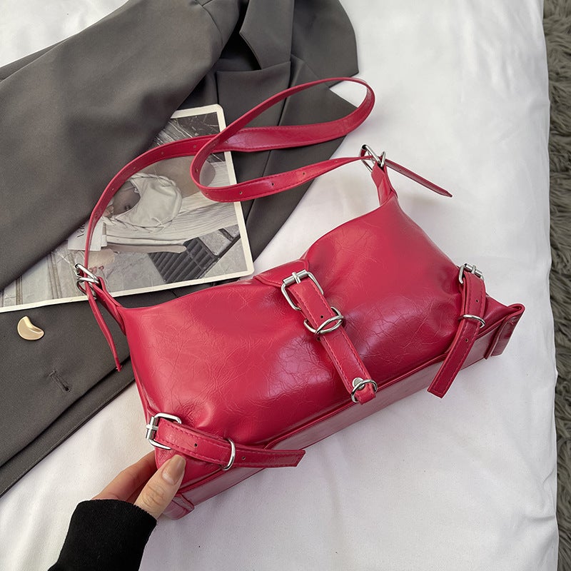 Fashion Texture This Year'S Popular Bag Women'S Shoulder Underarm Bag Early Spring High-Grade Messenger Bag - Image 1