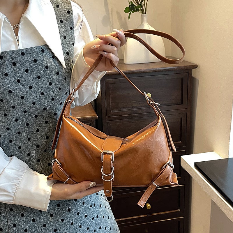 Fashion Texture This Year'S Popular Bag Women'S Shoulder Underarm Bag Early Spring High-Grade Messenger Bag - Image 2
